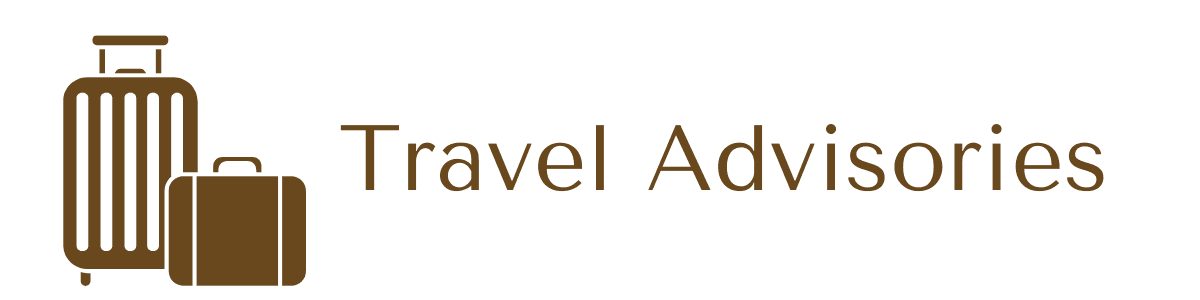 Travel Advisories Blog logo