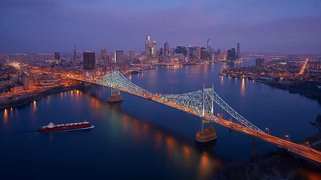 america canada border cities