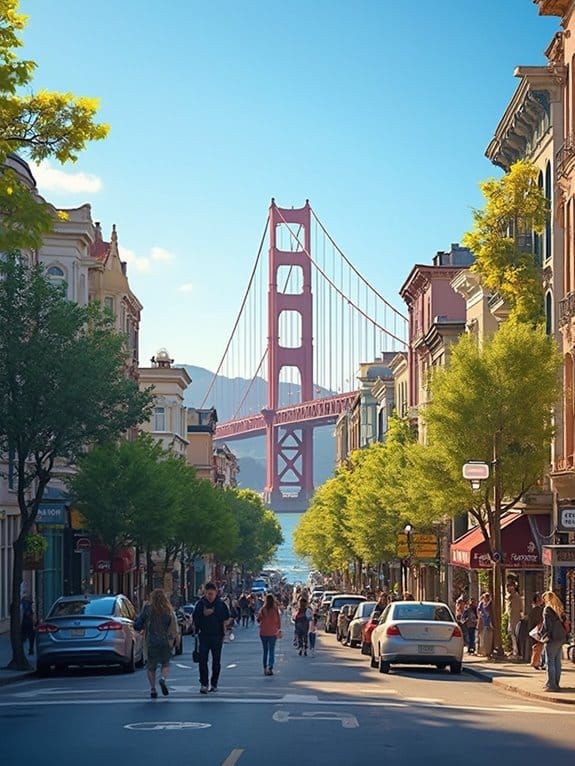 california s vibrant cityscape