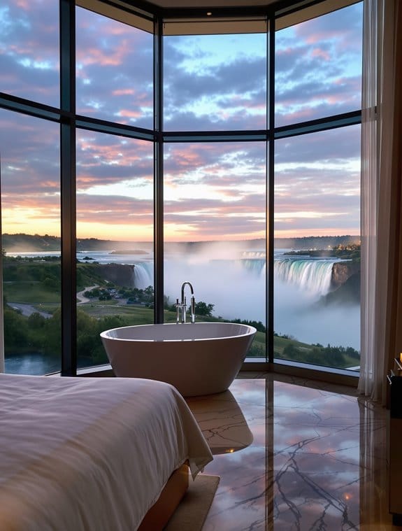 luxury falls view suites