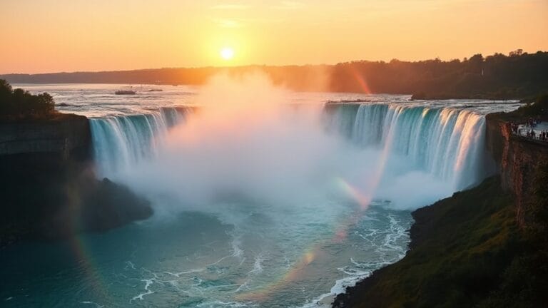 optimal niagara falls timing