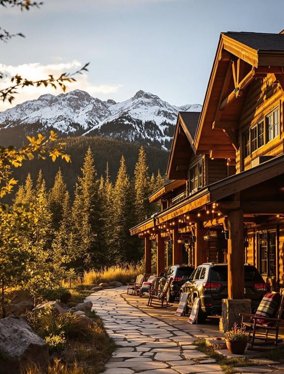 outdoor lodging options available