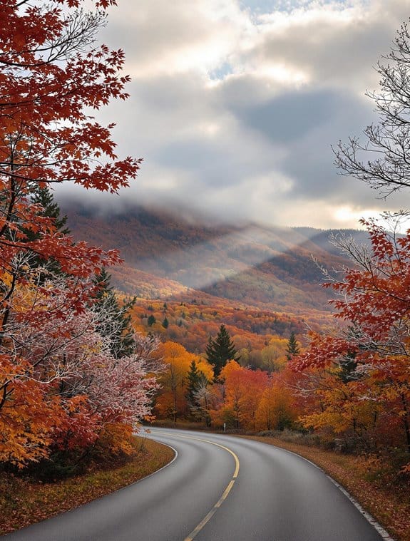 seasonal weather color changes