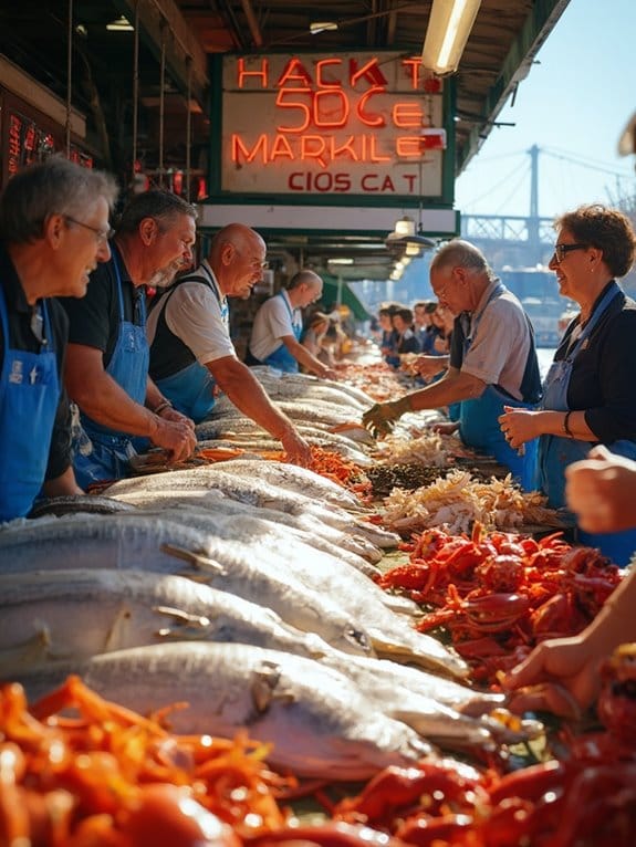 seattle s iconic fish market