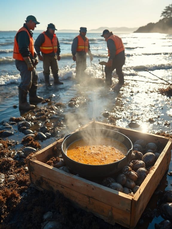 sustainable clam harvesting methods